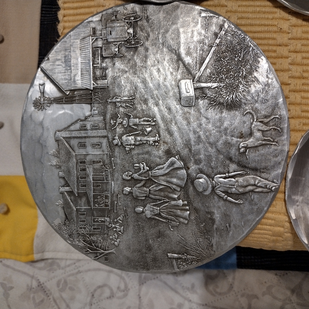 6pc.Wendell August Handmade coasterset